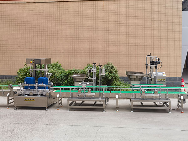 瓶裝蜂蜜包裝生產(chǎn)線,蜂蜜全自動(dòng)灌裝生產(chǎn)線廠家