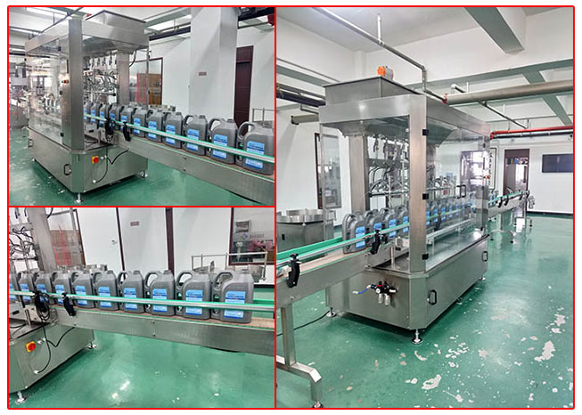 全自動(dòng)液體灌裝機(jī)細(xì)節(jié)